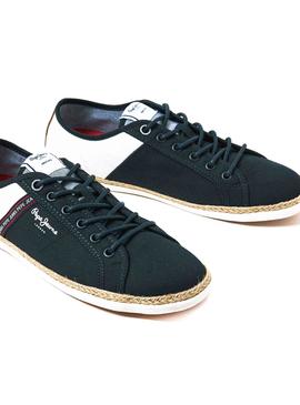Zapatillas Pepe Jeans Maui Tela Marino para Hombre