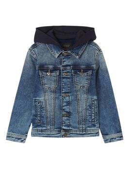 Cazadora Vaquera Mayoral Capucha Azul para Niño