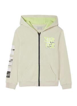 Chaqueta Chandal Mayoral Neon Beige para Niño