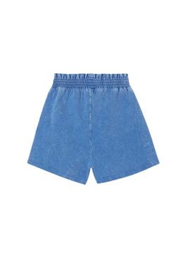 Short Mayoral Indigo Azul Para Niña