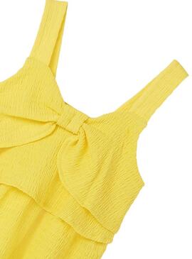 Conjunto Mayoral Sunny Rayas Amarillo Para Niña