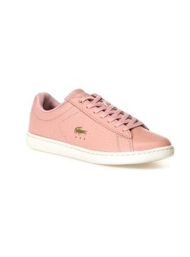 Zapatilla Lacoste Carnaby Evo 119 Rosa Mujer