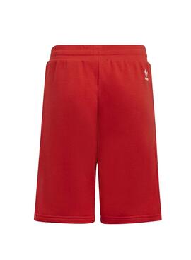 Bermudas Adidas Regular Ring Rojo Para Niño Y Niña