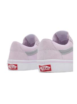 Zapatillas Vans Reflective Sidestripe Lavanda Niña