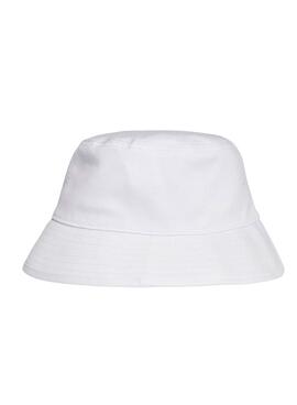 Gorro Adidas Adicolor Bucket Blanco Para Niño Niña