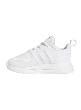 Zapatillas Adidas Bandas Blanca Para Niño Y Niña