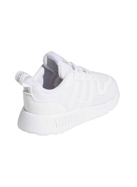 Zapatillas Adidas Bandas Blanca Para Niño Y Niña