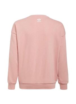 Sudadera Adidas Original Pastel Rosa Para Niña