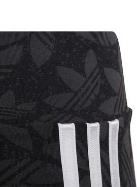 Leggings Adidas Cycling Trifoil Negro Para Niña