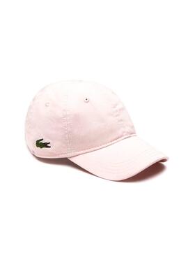 Gorra Lacoste Basica Rosa Niña y Niño