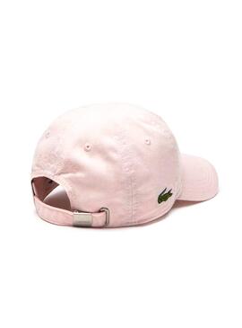 Gorra Lacoste Basica Rosa Niña y Niño