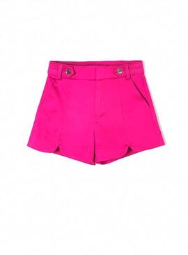 Short Mayoral Saten Rosa para Niña