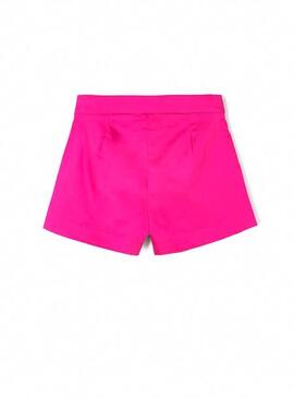 Short Mayoral Saten Rosa para Niña