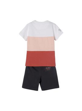 Conjunto Mayoral Bloques Surf Naranja para Niño