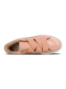 Zapatillas Puma Basket Heart Peach