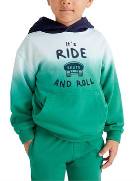 Sudadera Mayoral Skate Verde para Niño