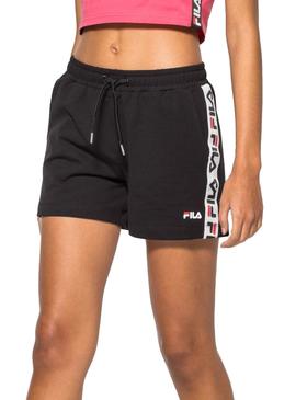 Shorts Fila Maria Negro Mujer