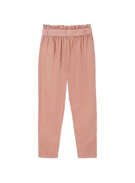 Pantalón Mayoral Largo Cinturón Rosa para Niña