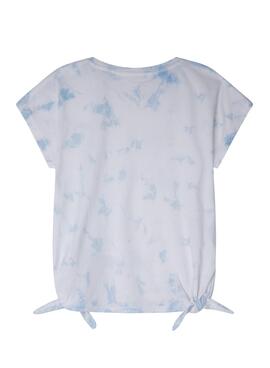 Camiseta Pepe Jeans Hilary Tie Dye Azul para Niña