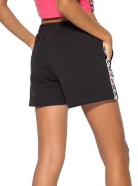 Shorts Fila Maria Negro Mujer