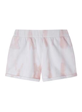 Short Pepe Jeans Grace Tie Dye Rosa para Niña