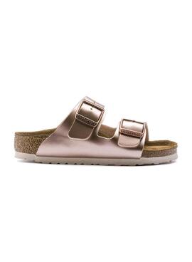 Sandalias Birkenstock Arizona BF Rosa para Niña