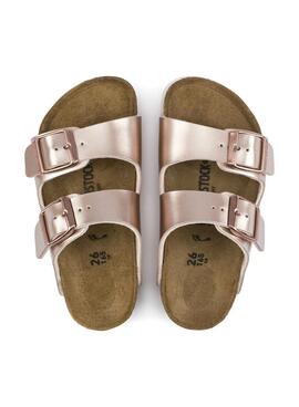 Sandalias Birkenstock Arizona BF Rosa para Niña