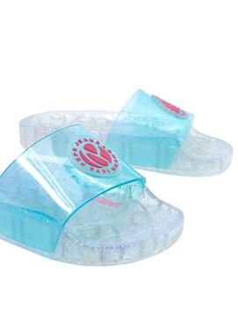 Chanclas Pepe Jeans Wave Transparentes para Niña