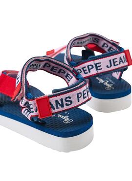 Sandalias Pepe Jeans Pool Multitiras Rosa Niña