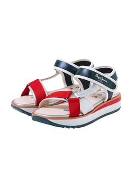 Sandalias Pepe Jeans Alexa Walk Rojas para Niña