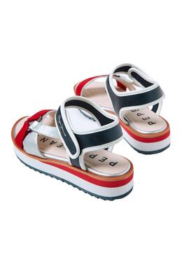 Sandalias Pepe Jeans Alexa Walk Rojas para Niña