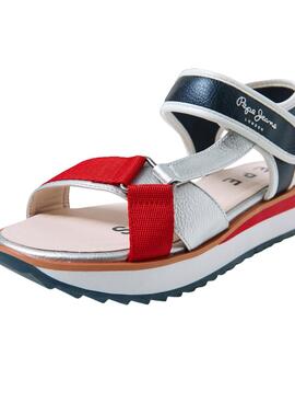 Sandalias Pepe Jeans Alexa Walk Rojas para Niña