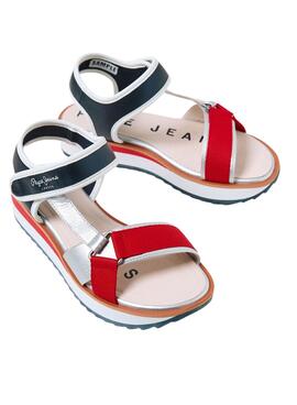 Sandalias Pepe Jeans Alexa Walk Rojas para Niña