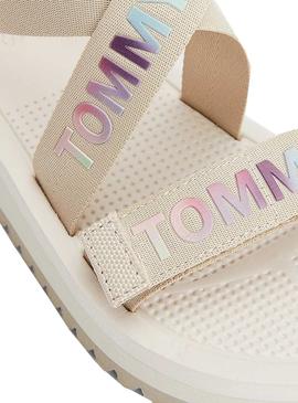 Sandalias Tommy Jeans Trenzadas Plataforma Mujer