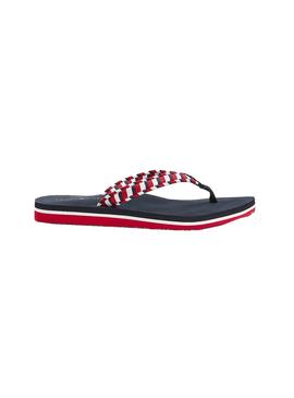 Chanclas Tommy Hilfiger Trenzadas Mujer