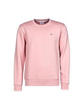 Sudadera Tommy Jeans Regular Fleece Rosa Hombre