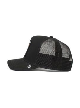 Gorra Goorin Bros Sabertooth Tiger Negra Hombre
