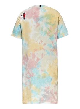 Vestido Tommy Hilfiger Tie Dye Multi para Niña