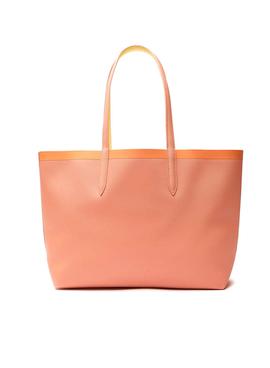 Bolso Lacoste Anna Reversible Amarillo y Naranja