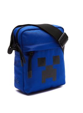 Bandolera Lacoste x Minecraft Azul para Hombre