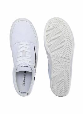 Zapatillas Lacoste Jump Serve Blancas para Mujer