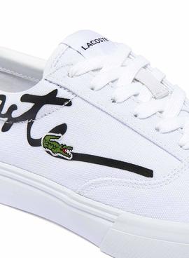 Zapatillas Lacoste Jump Serve Blancas para Mujer