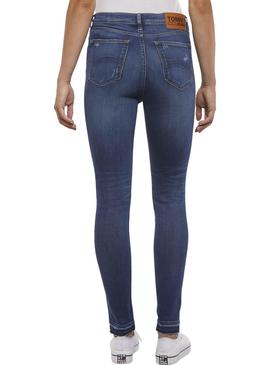 Pantalon Vaquero Tommy Jeans Nora Dark Mujer