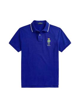 Polo Polo Ralph Lauren Bear Azul para Hombre