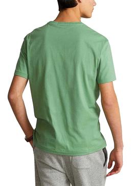 Camiseta Polo Ralph Lauren Sport Verde Hombre