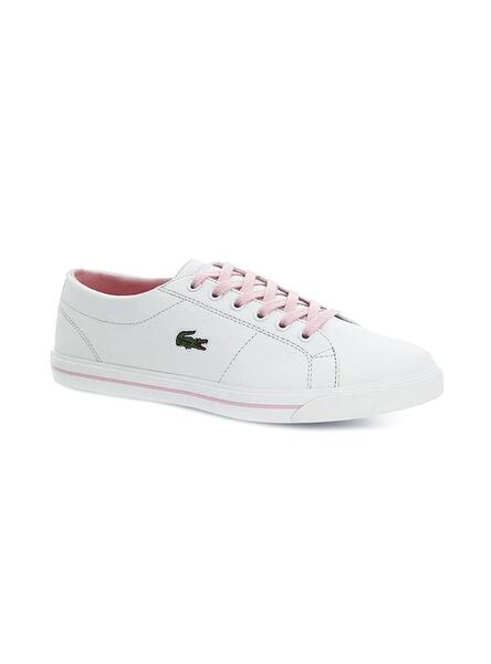 lona vulgar Día del Maestro Zapatilla Lacoste Riberac 119 Blanco Niña