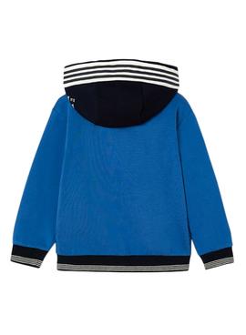 Sudadera Mayoral Capucha Raquetas Azul para Niño