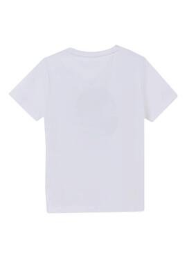 Camiseta Mayoral Rules Camuflaje Blanca para Niño