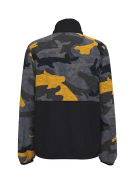 Sudadera The North Face Print Glacier Camo Negro