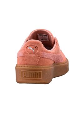 Zapatillas Puma Suede Platform Rosa